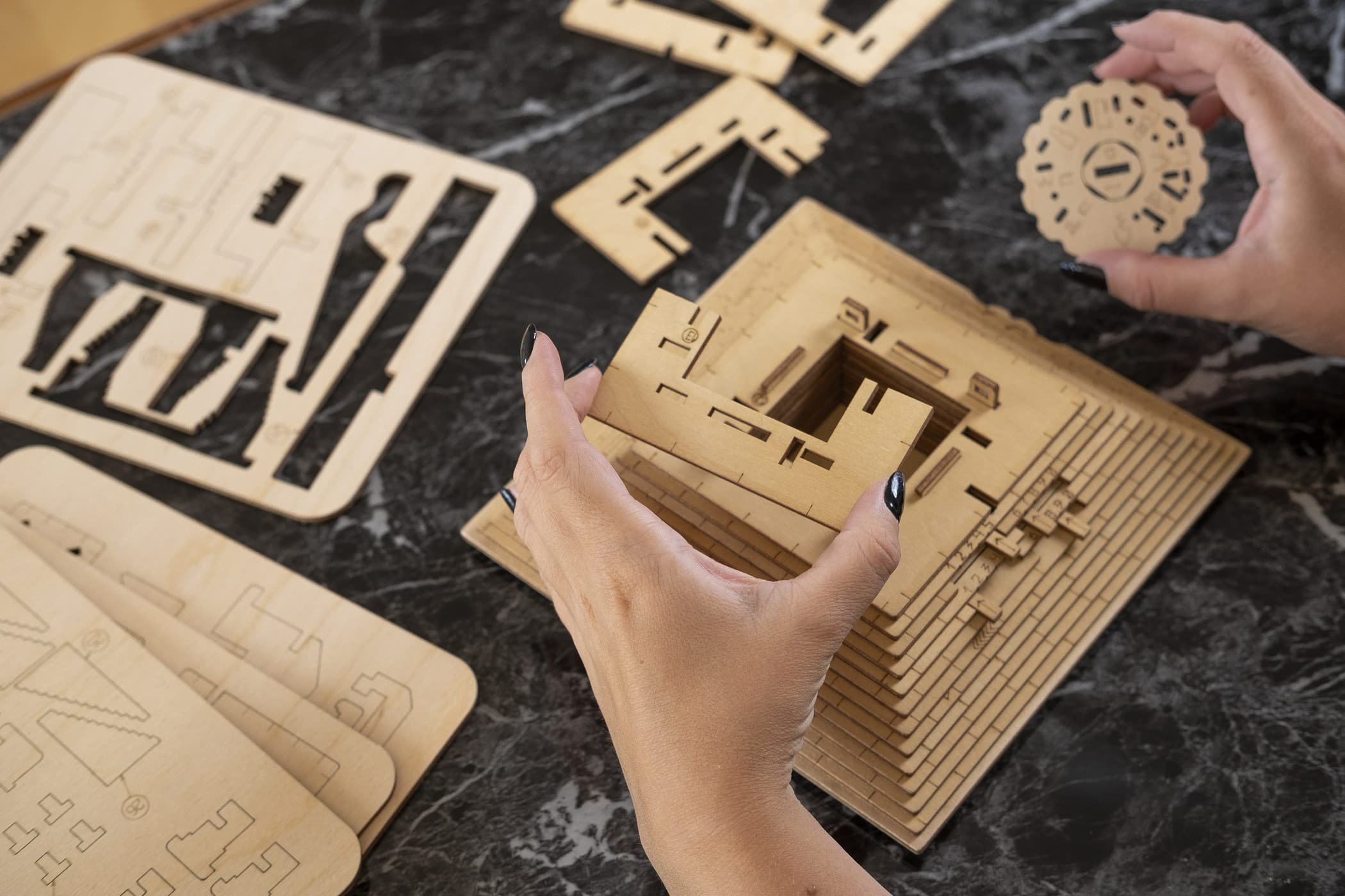 Obrazy i zdjęcia 3D Puzzle Quest Pyramid. ESC WELT.