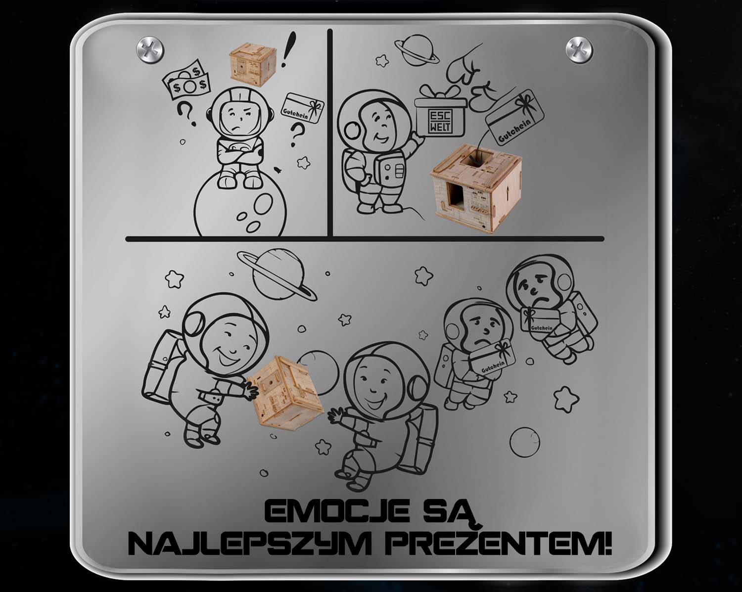 Obrazy i zdjęcia Space Box. ESC WELT.